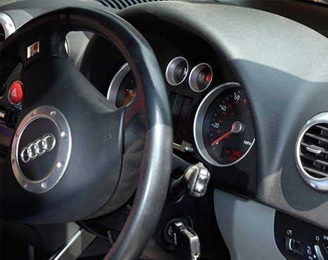 Audi car dashboard